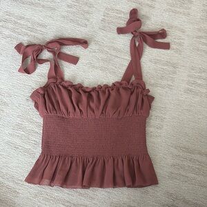 Wilfred Ballad Camisole - XS - Ash Rose Pink - Aritzia